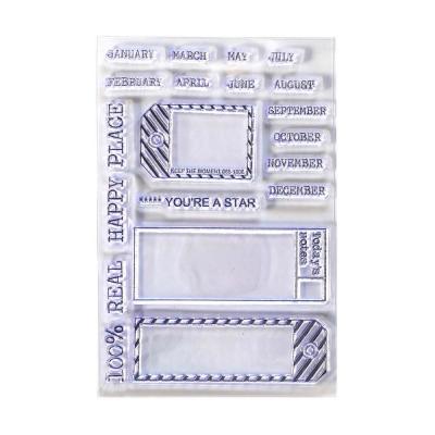 Elizabeth Craft Clear Stamps - Tags